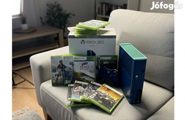 (Ritka!) Xbox 360 500GB Special Edition - 12 Játékkal & Dobozzal