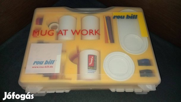 "Rou Bill" teás - kávés készlet (Új)