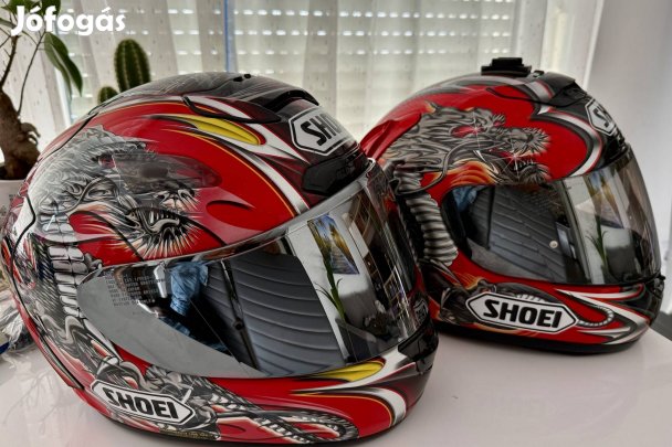 Shoei Bukósisak Párban! Ritka!! Japan!!