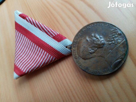 "Signum Memoriae" Jubileumi 1848-1898 bronz kitüntetés I. Fer