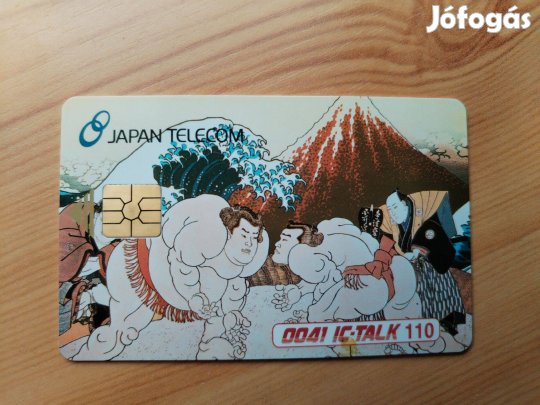 "Sumo bírkózás" Régi Japán telefonkártya
