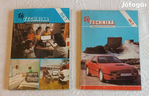 "Új Technika" Könyvsorozat (1984. Évfolyam 1. & 1988. Évfolyam 2.szám)