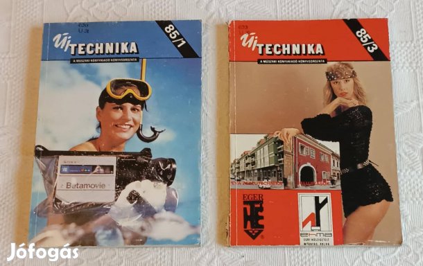 "Új Technika" Könyvsorozat (1985. Évfolyam 1. és 3.szám)