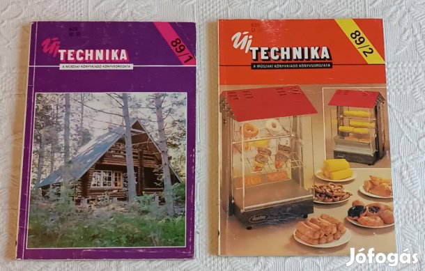 "Új Technika" Könyvsorozat (1989. Évfolyam 1. és 2.szám)