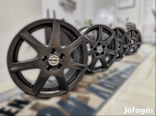 "Új" Enzo W 5x100 alufelni / felni garnitúra