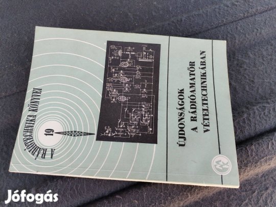 "Újdonságok a Rádióamatőr Vételtechnikában" 1957-es régi sza