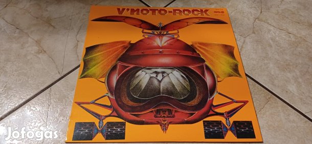 V Moto Rock bakelit hanglemez