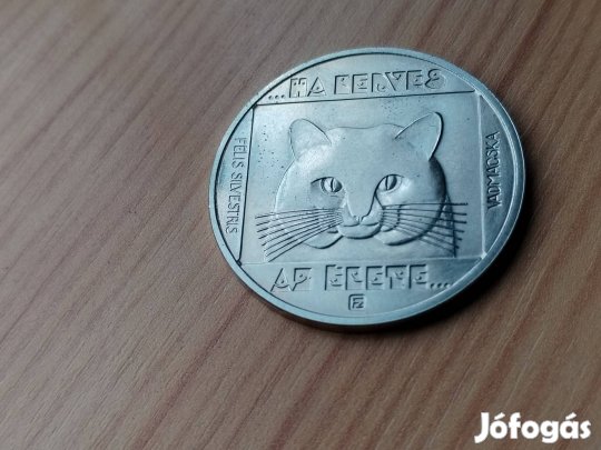 "Vadmacska" 1985-ös 100 Forintos