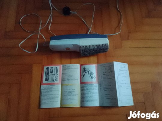 "Veterok-3"-Régi szovjet elektromos kefés ruhaporszívó (Működik)