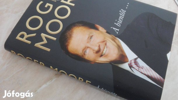"Viszlát" eredeti Angol kiadás Roger Moore Önéletrajzi könyv