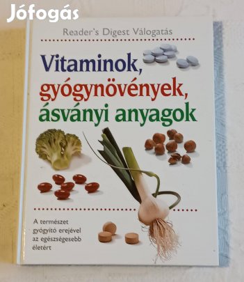 "Vitaminok, gyógynövények, ásványi anyagok" Könyv / Lexikon