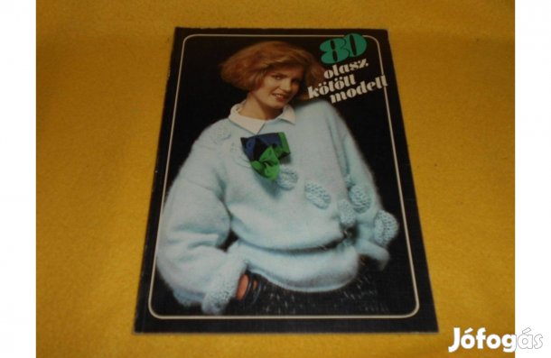 " 80 Olasz kötött modell " Gyönyörű kézimunka könyv. 120 old