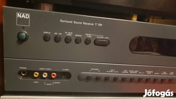 A hangja többszörösen felülmúlja az árát Nad házimozi erősítő 