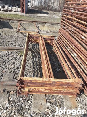 ,,Domino" sárga homlokzati állvány korlát