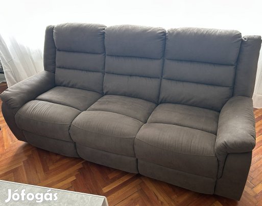 ? Eladó 3 személyes relax kanapé - dönthető, újszerű