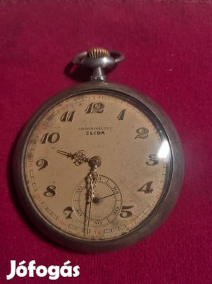 " Elida " ezüst zsebóra