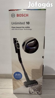 ! Leárazás ! Új Bosch Unlimited 10 állóporszívó olcsón eladó !