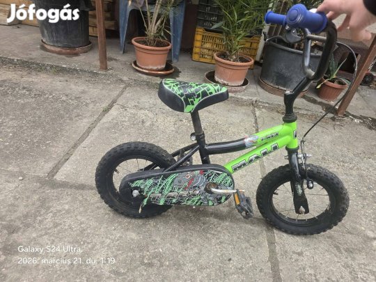 ? Mali T-REX 12" - Vagány Dinós Bicikli A Legkisebbeknek!