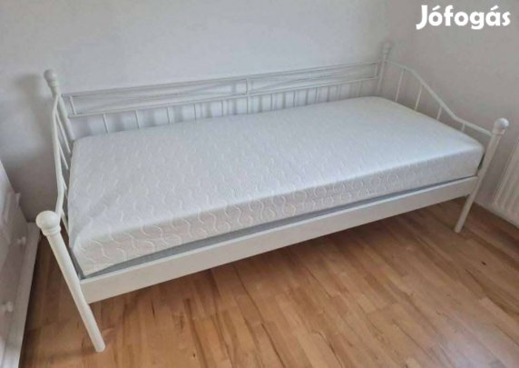 !!Raktárürítes!!90x200 cm-es egyszemelyes fem ágy megkímelt állapotban