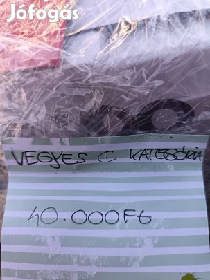 ,, C"-kategóriás Raklapos áru