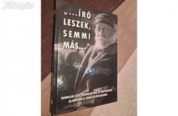 '. író leszek, semmi más" Irodalmi élet, irodalmiság és öntükröző el