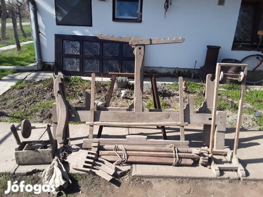 antik szövőszék szövő szék eladó