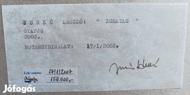 "gyapjú-festmény" eladó