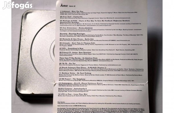 Âme Fabric 42 2008 UK House, Techno, Minimal