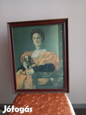 a kutyás holgy nyomat