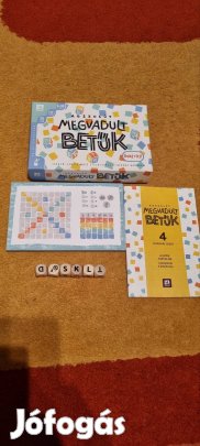 abszolút megvadult betűk társasjáték