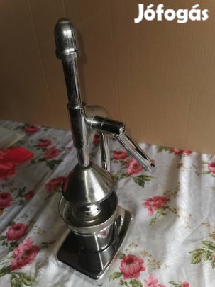 acél, kézi citrus prés 