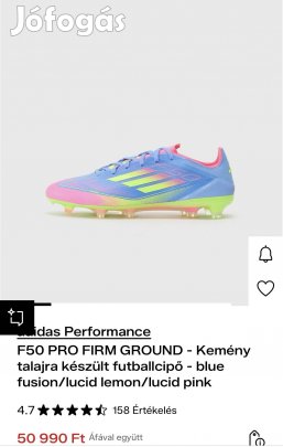 adidas Performance F50 Pro Firm Ground - Stoplis futballcipő 