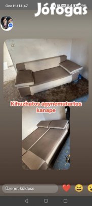 ágyá alakítható kanape jó állapotban 