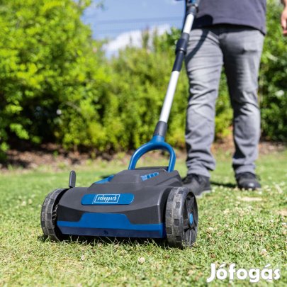 akkumulátoros fűnyíró BC-MP220-X scheppach-akkumulátorral töltővel!