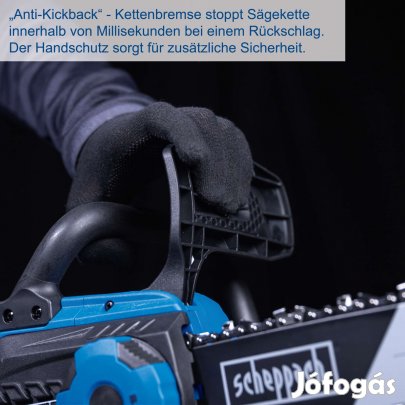 akkus láncfűrész akkuval töltővel Vágási hossz 20cm Vezetőlemez