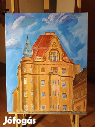 akril vászon festmény