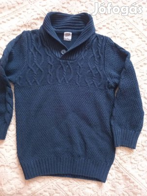 alkalmi fiú pulóver 110-es méret