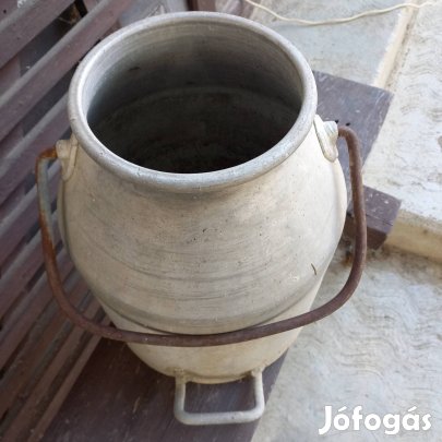 alumínium tejesvödör billenthető 20 literes