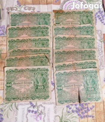 antik 100 kronen csomag