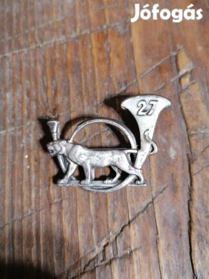 antik Bertrand alpesi vadász jelvény