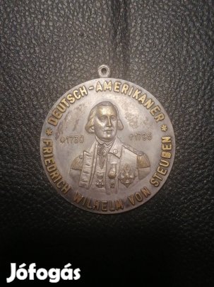 antik Frederick Wilhelm Von Steuben érem 