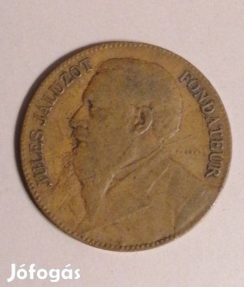 antik Jules Jaluzot Fondateur érme