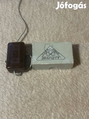 antik, vintage Sieger borotvapenge élező 