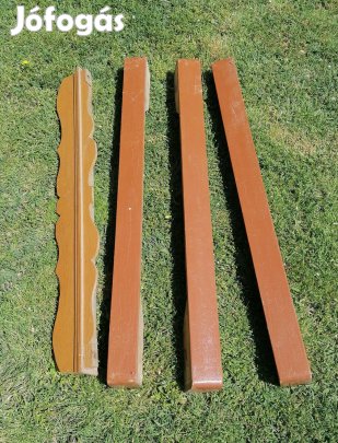 antik fa függönytartó