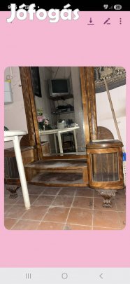 antik fésülködőasztal