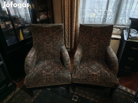 antik fotel párban