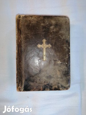 antik imakönyv aranyozott lap szélekkel 