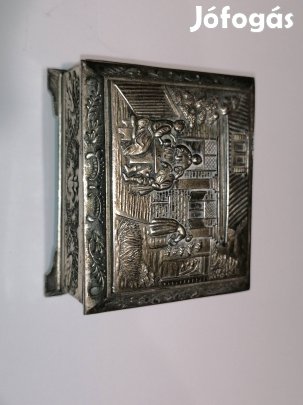 antik kocsma jelenetes dobozka