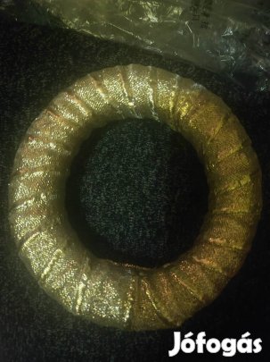 arany csillogós koszorú 