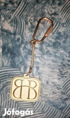 aranyozott Budapest kulcstartó